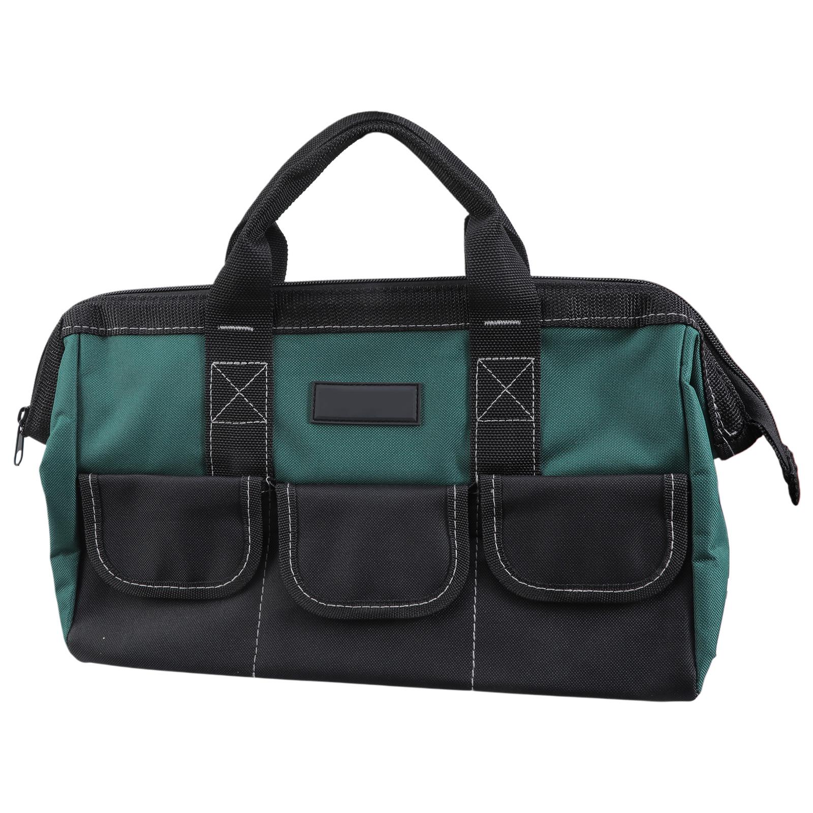 

Сумка для инструментов из ткани Оксфорд 13/17/19 дюймов, сумка для хранения для технического обслуживания для легкой организации, транспортировки инструментов, для мастерских, дома, электрика B