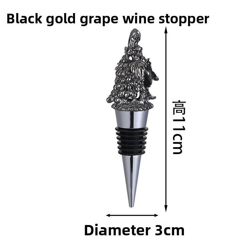 Deer Head Bottle Stopper Gold Seals Red Wine Sealer With Seal For Home Bar Decor