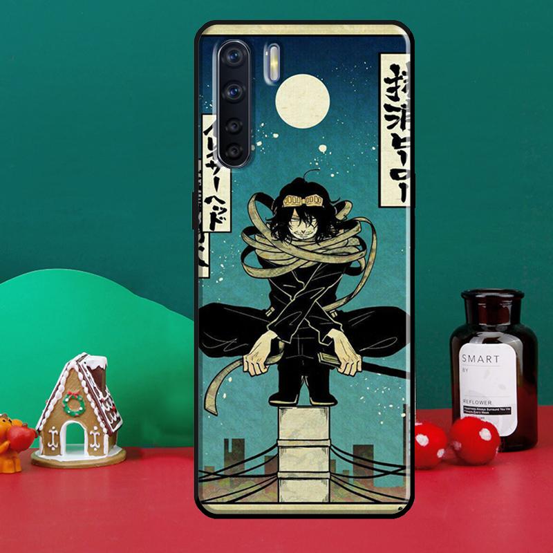My Hero Academia Aizawa Shouta Case For OPPO A5 A9 A31 A53 2020 A53S A1K A3S A5S A15 A52 A72 A83 A91 A54 A74 A94 Coque