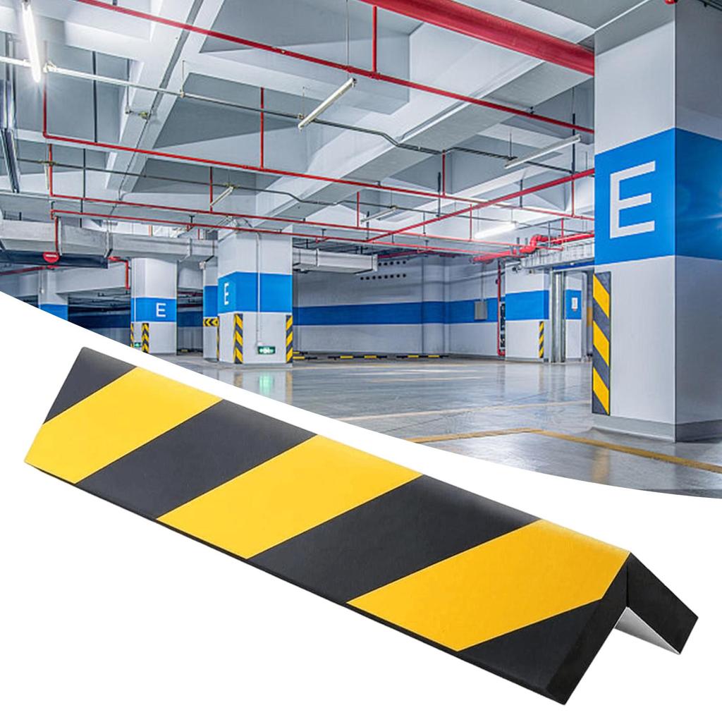Car Anti-Collision Guard EVA Foam Self-Adhesive Reflective Strip Parking Corner Car Door Anti Scratch Garage Pillar Protect Mat