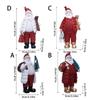 Christmas Figurine Figure Decors Resin Santa Clauses Statue Christmas Decorative Figurines Table Centerpiece for Holiday