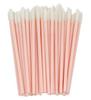 50-Pack Disposable Lip Brushes - Portable Solid Lipstick, Lip Gloss, and Makeup Cleaning Swabs