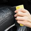 2 PCS Car Wheel Cleaning Sponge Tire Wash Wiper Water Suction Sponge Pad Wax Polishing Tyre Brushes Tools Car Wash Accessories
