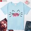 2025 Summer Kawaii Letter Print Women T Shirt Casual Short Sleeve O-Neck Brand T-Shirt Cute White Femme Tee Shirt Hh324