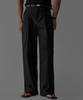 Baulopeulodeogteu Light Cn Double-Pleat Pants [Black]