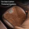 Zesílená izolační plyšová podložka na autosedačku z flanelu pro Porsche Macan 911 718 Taycan Panamera Cayenne Boxster Cayman