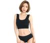 Smile LaLa Black XL Seamless Bra and Panty and Perfect for Sports and This and Comfortable Bra Set Is Available In Plus This Seamless Bra Is Also