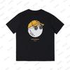 Camiseta de Algodón Estampada de Golf Marca Clásica 2025 para Mujer y Hombre, Camisetas de Manga Corta con Cuello Redondo, Tops Casuales de Verano para Deportes al Aire Libre