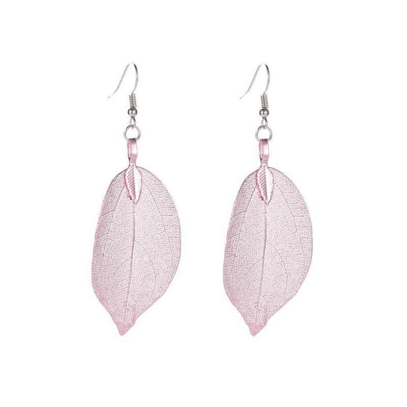 Einfache Mode Blatt Anhänger Ohrringe Für Frauen Punk Elegant Hochzeit Schmuck Zierlichkeit Ohrschmuck