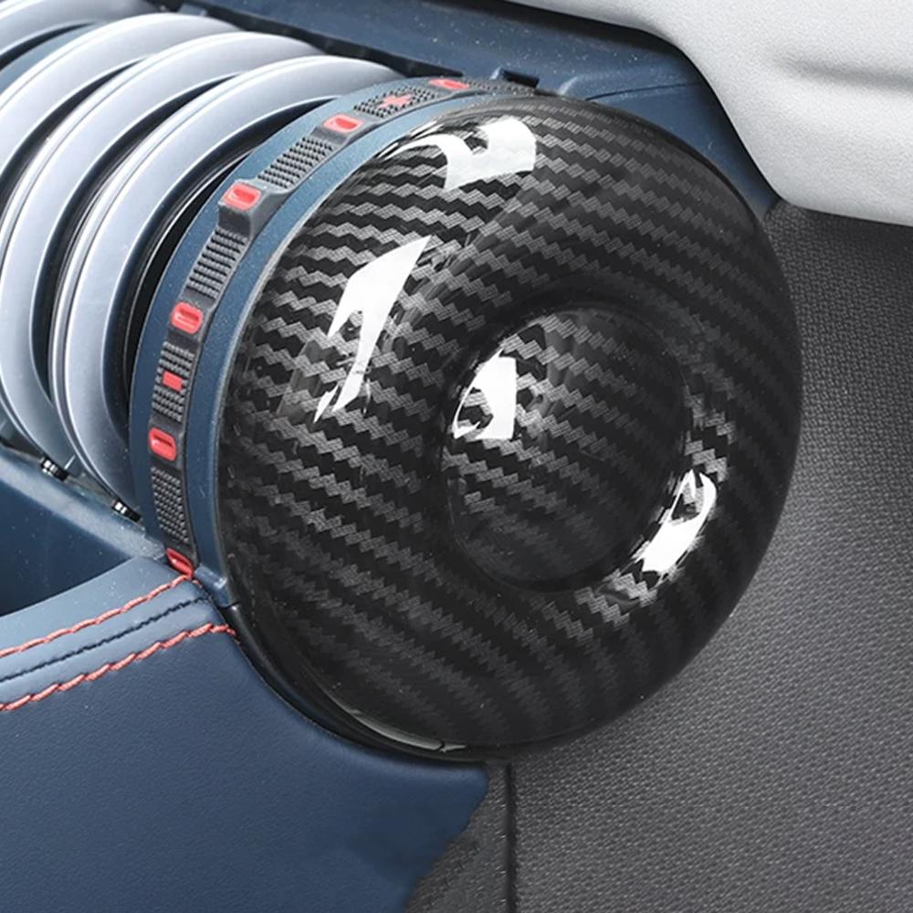 Car Middle Air Conditioning Vent Trim for BYD ATTO 3 Atto3 2022 - 2024 2Pcs/set AC Outlet Cover Styling Sticker Accessories
