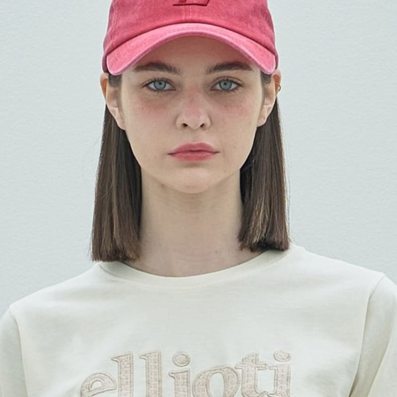

ELLIOTI Pigment Ball Cap_Pop Pink FREE