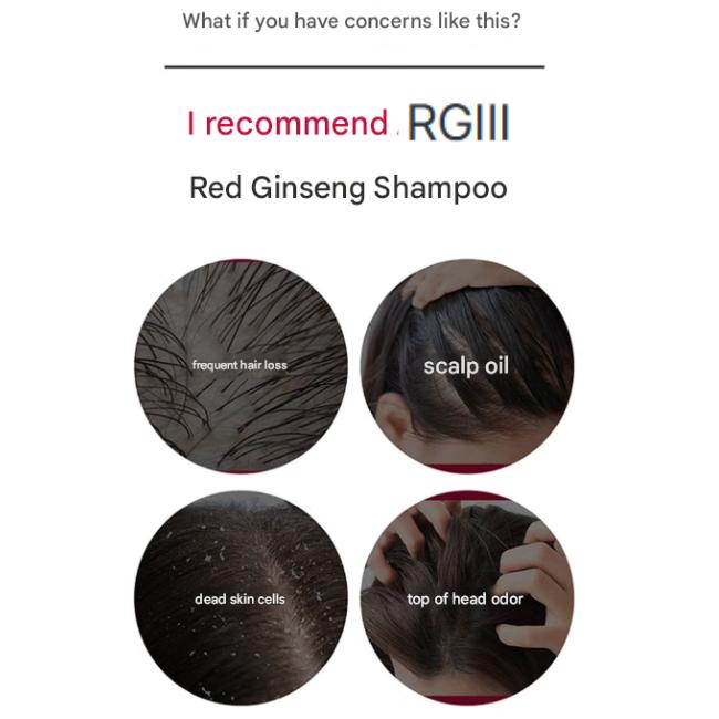 RGIII Red Ginseng Scalp Shampoo 300ml, Hair Pack 200ml, Scalp Tonic 100ml  (10 Options)