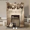 Rock Singer A-AC D-DC Band Fleece Blanket for Bed Bedroom Sofa Soft Flannel Throw Fluffy Children Adult Picnic Blanket Kids Gift