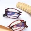 Fashion Printing Folding Reading Glasses Women Men Anti-Blue Light Portable Magnifying Presbyopia Eyeglasses