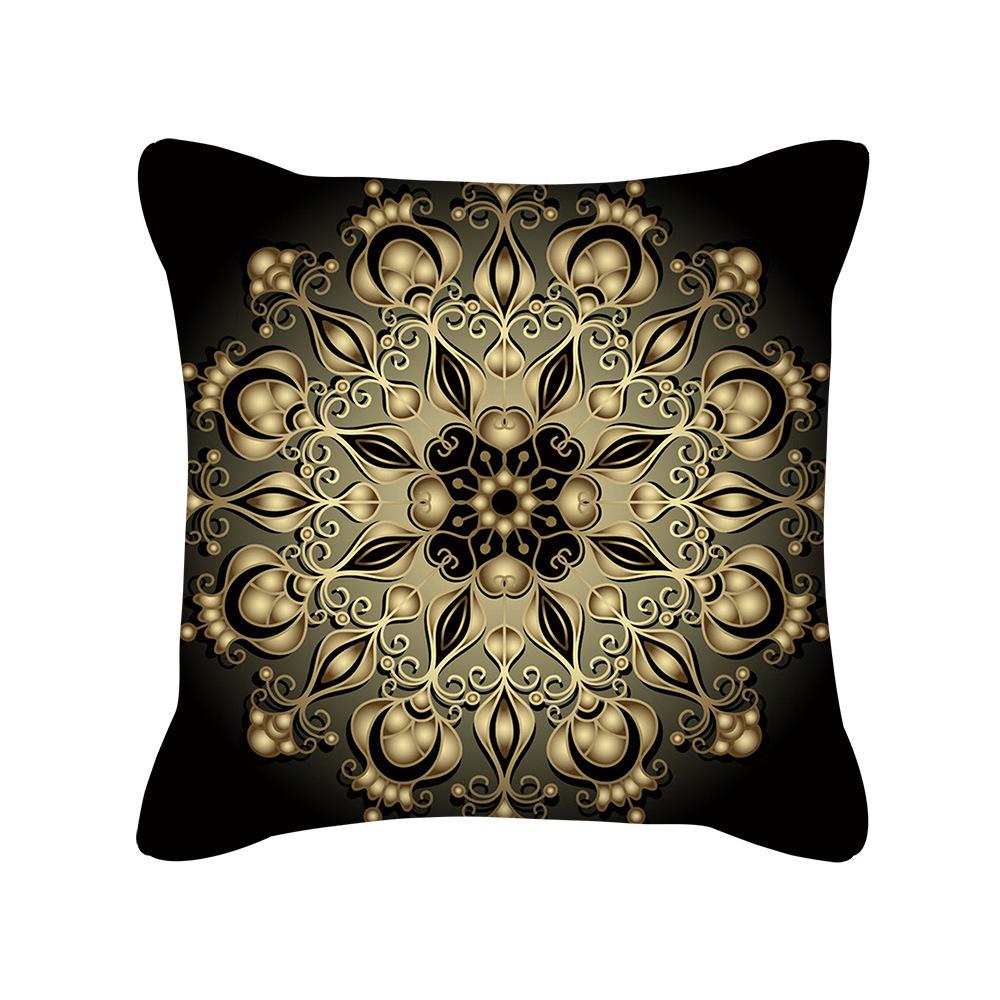 New Product Pillow Ins Nordic Style Geometric Pattern Plush Pillow Cover Sofa Cushion Cover