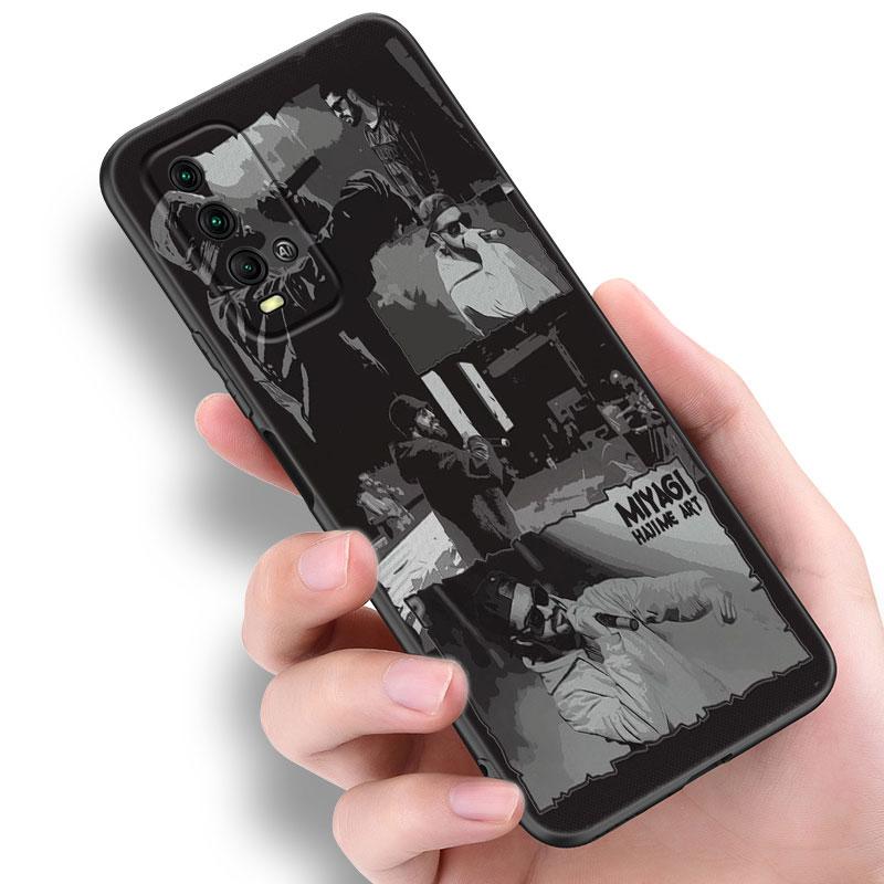 Panda Miyagi & Andy Phone Case For Xiaomi Redmi Note 5 6 9T K20 K40 K50 Pro 7A 8A 9A 9C 9i 10A 10C A1 S2 Soft TPU Black Cover