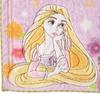 Marushin Hand Disney Tangled Mini Watercolor Rapunzel Full Product 2005083900 Towel, Towel, 25x25cm, Cotton, Embroidery, Number