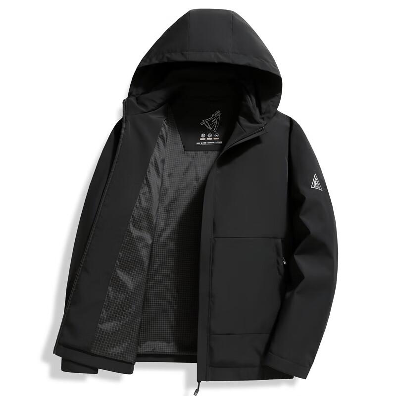 

Fengxun Men s Hooded Casual Jacket FXYG8872 2XL