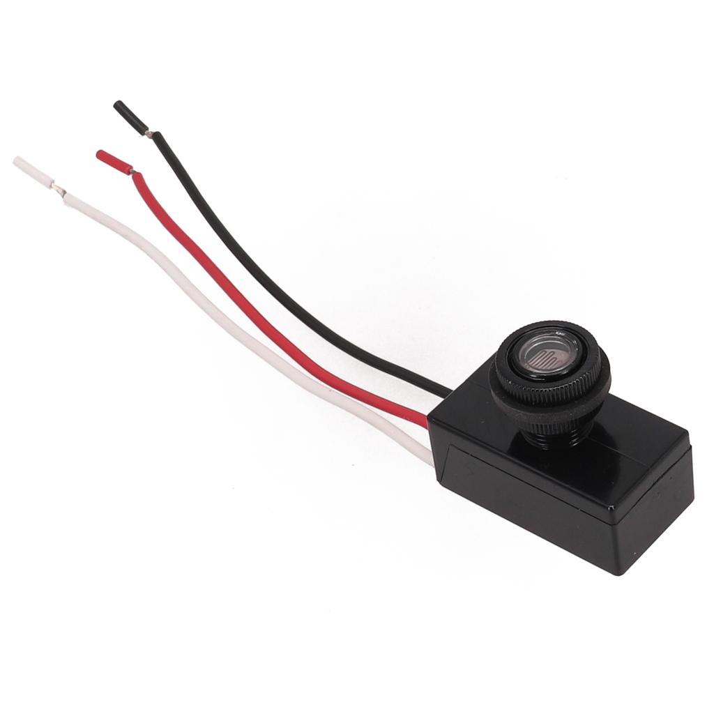 Schalter Taste Sensor Tastenstil Lichtsensor Automatisches Lichtempfinden Dämmerung bis Morgengrauen Energiesparend Fotozelle Sensor
