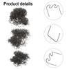 Nylon PVC ABS Repair Car Bumper Repair 0.8mm Flat Staples 1500 Pieces Package 1500pcs Plastic Welder Staples Kit