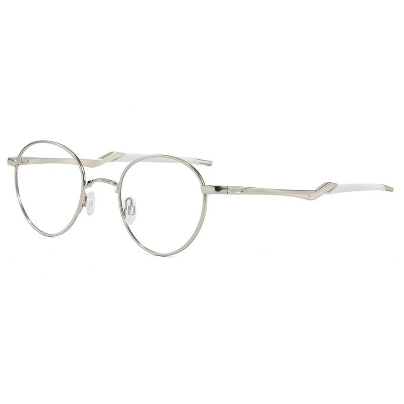 Fashionable new sunglasses for women, European and American trendy glasses for men, decorative thin-rimmed colored lenses, round retro sunglasses