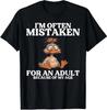 Duck I'm Often Mistaken For An Adult Because Of My Age T-Shirt S-4XL