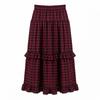 Ggpx New York 2 Tier Check Frill Skirt Gq9sk009f