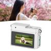 Small Retro Digital Camera 1080P FHD 0.96 Inch Color Screen Keychain Camera with Flash Light 4 Filters for Travel Learning Recordings