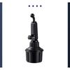 Car Cup Holder Magnetic Phone Mount 360 Rotation Secure Flexible Clip On Universal Smartphone Stand
