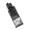 Professional Black Fineliner Pens Set - 6 Pieces (0.1mm To 2.0mm) with Brush Tip - Archival Ink