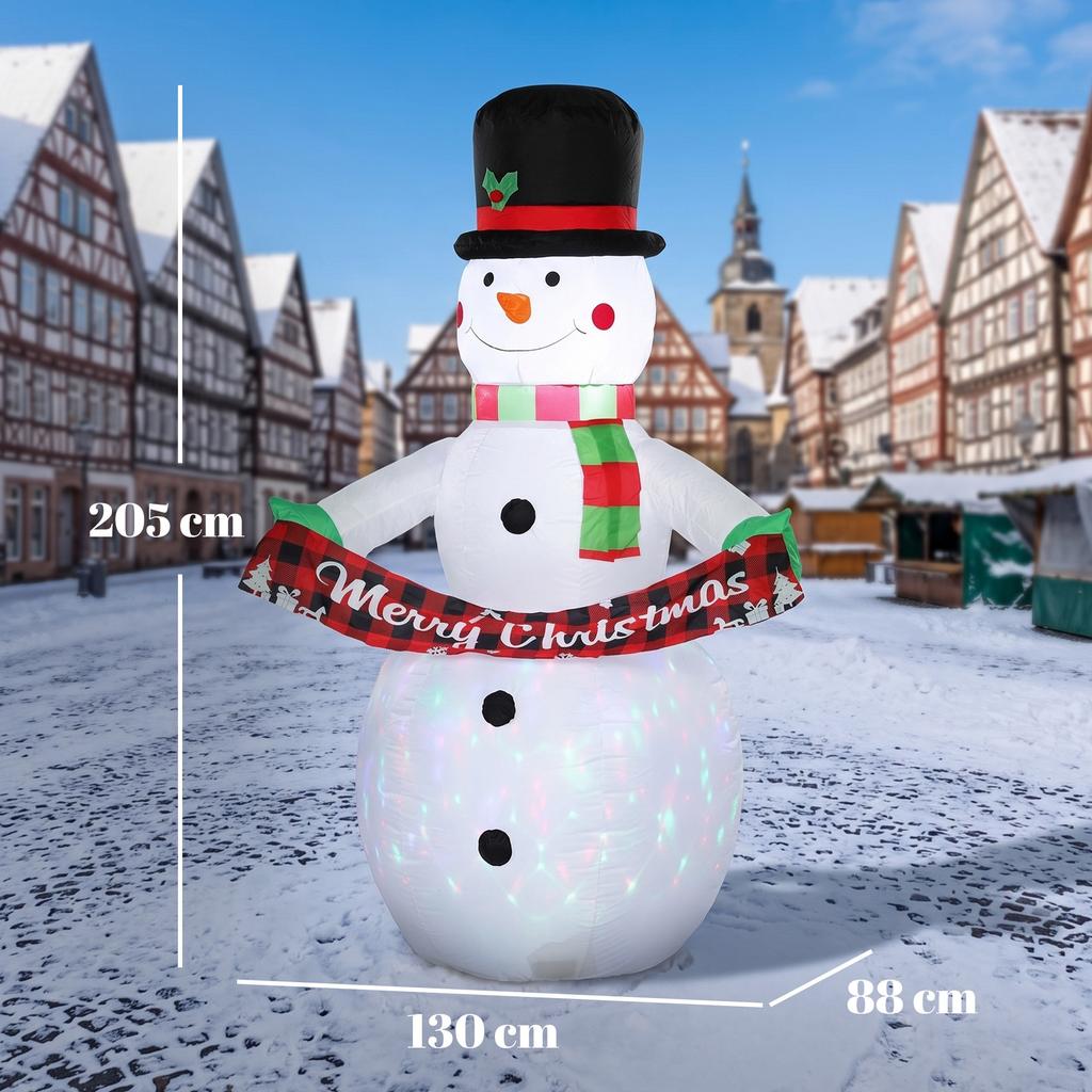 6.7FT Christmas Inflatable Snowman