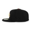 [New Era] Cap 59FIFTY San Francisco Giants MLB 1984 ALL STAR GREY BOTTOM FITTED CAP BLACK SAN FRANCISCO GIANTS 5950 Hat Color Bottom Major League Sz