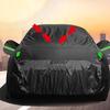 Funda de Coche Impermeable para Todo Clima para SUV/Sedán Diseño con Cremallera S-XXL YM-YXL Estacionamiento Exterior Cubierta Completa Lluvia para Sol UV Pro