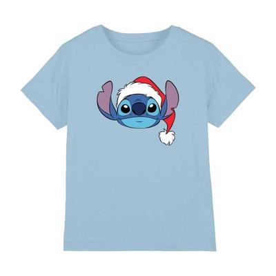 Lilo & Stitch Childrens/Kids Santa Hat Christmas T-Shirt