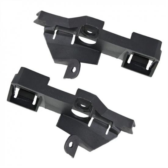 2x Front Bumper Bracket Support For 02-05 BMW 3 Series 51117030618, 51117030617