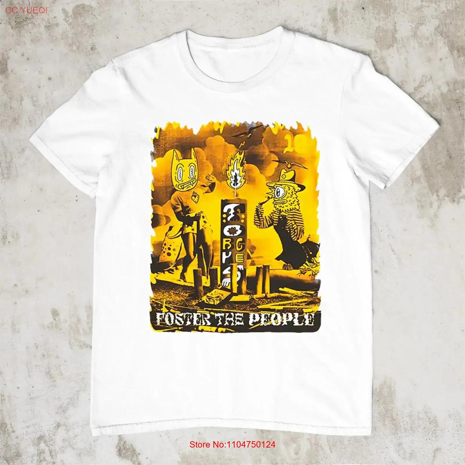 Foster The People Torches 10 year anniversary White All Size GifT T Shirt HRN85 vintage Washed Soft Stylish Casual S разноцветный