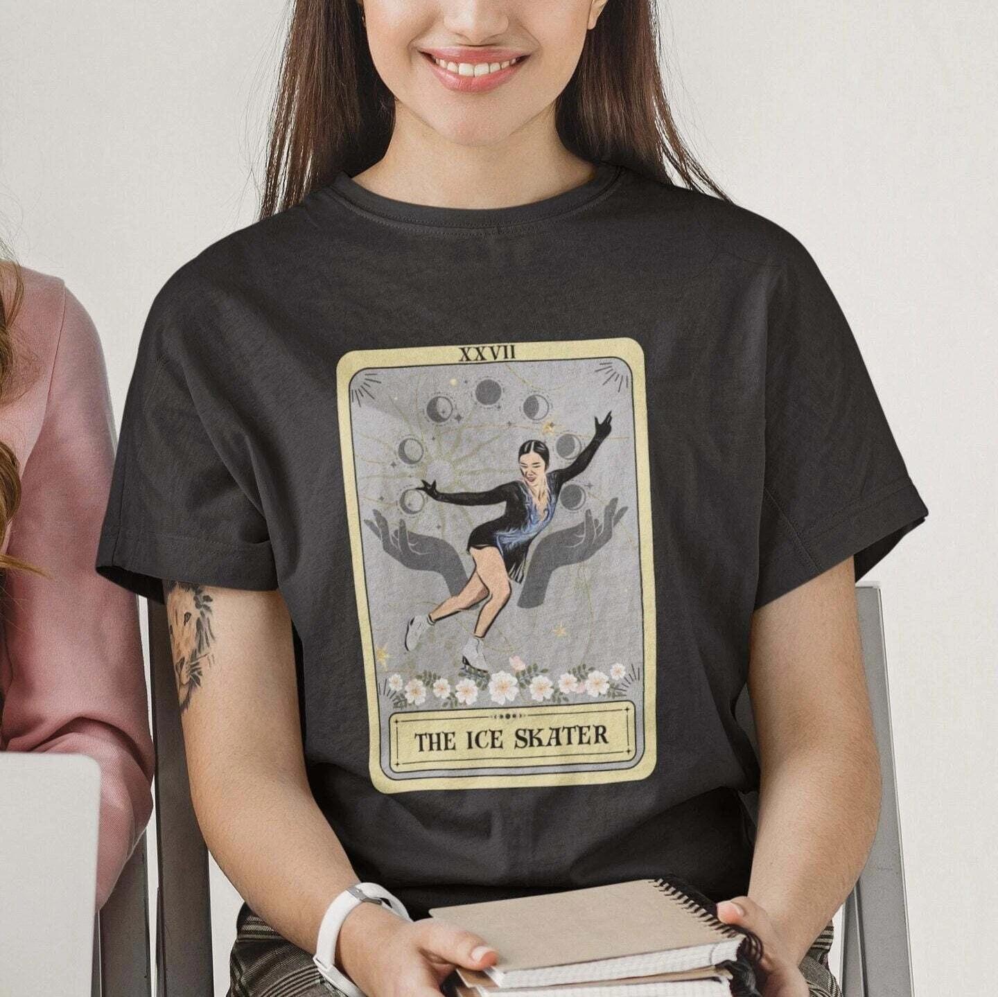 Ice Skating Tarot Card Shirt, Figure Skating S