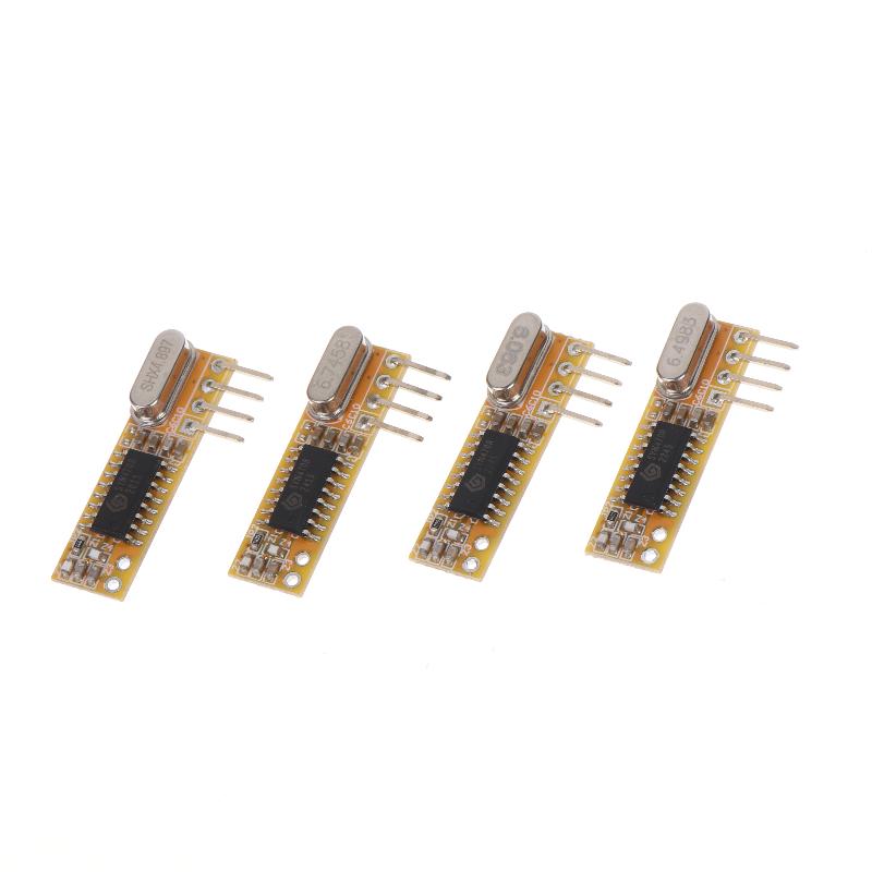 RXB12 Superheterodyne Wireless Receiver Module 315/390/418/433MHz High Sensitivity for Remote Control Security Projects