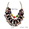 Bohemian Unisex Style Beaded Jewelry Set With Alloy Pendant And Drop Shapes For Summer Wardrobe