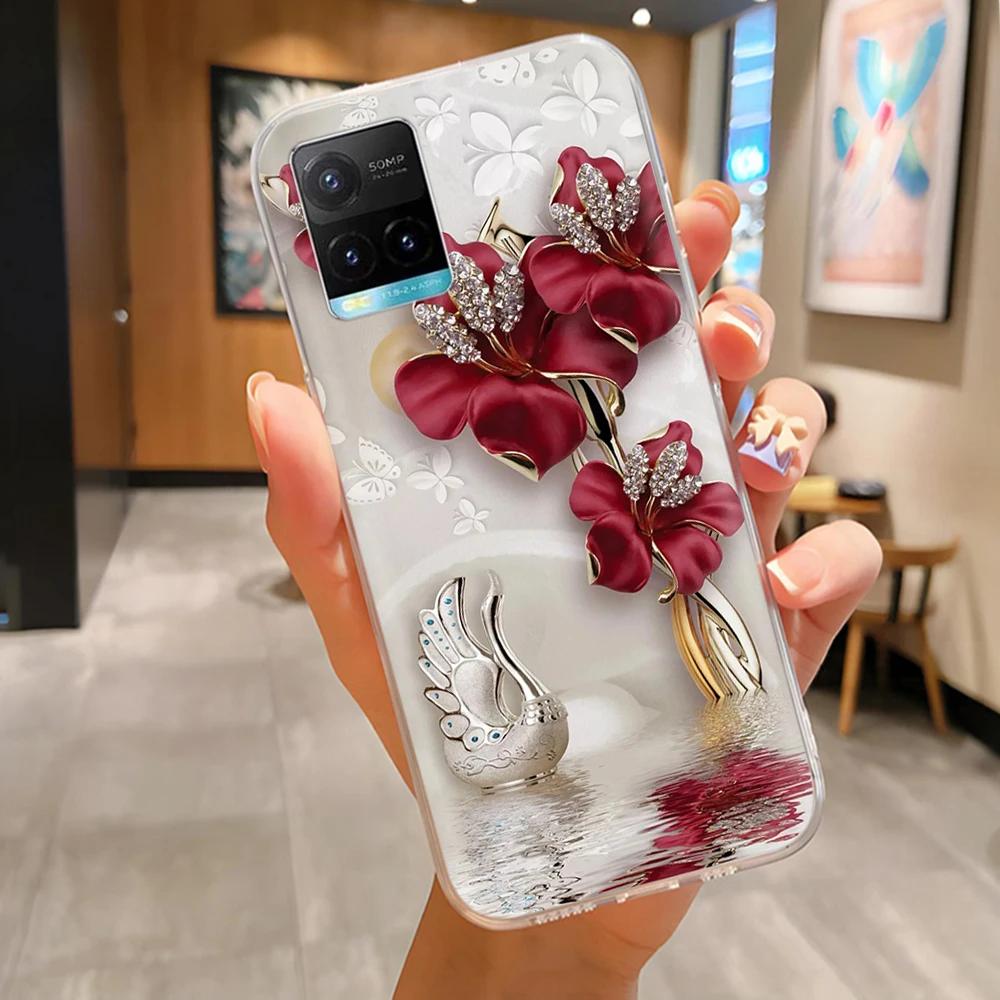 For Vivo Y21 2021 Y33S Phone Cover High Quality Silicone Case Funda For Vivo y33s y21 Y21s Back Cover Casing Protector Coque