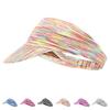 Summer Sun Visor Hat For Men Women Empty Top Sunshade Sweat-absorbing Breathable Cap For Outdoor Cycling Running