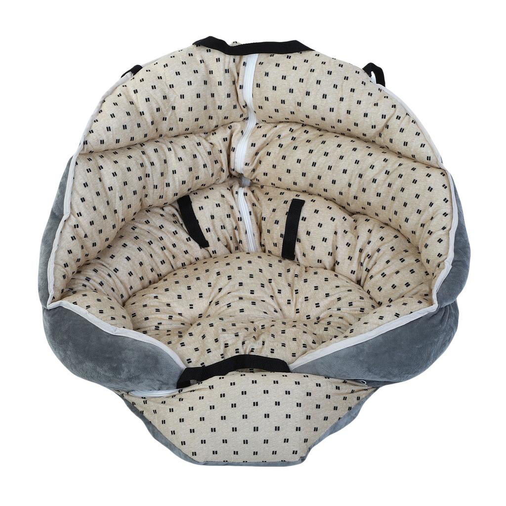 Pet Booster Car Seat Comfortable All Seasons Universal Portable Small Puppy Car Carrier Bed for Travel Camping