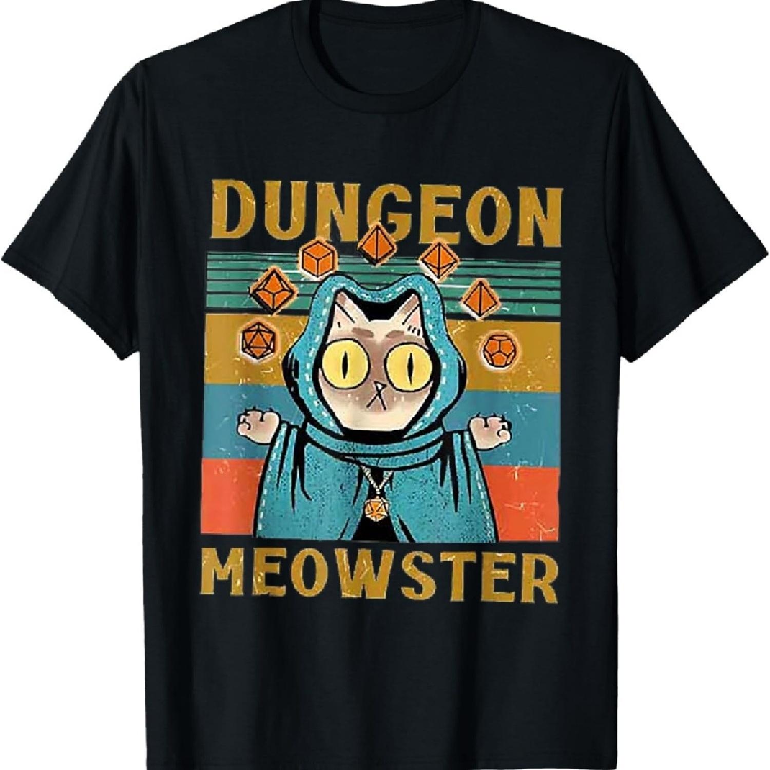 

Dungeon Cat T-Shirt XXXXXL чорний