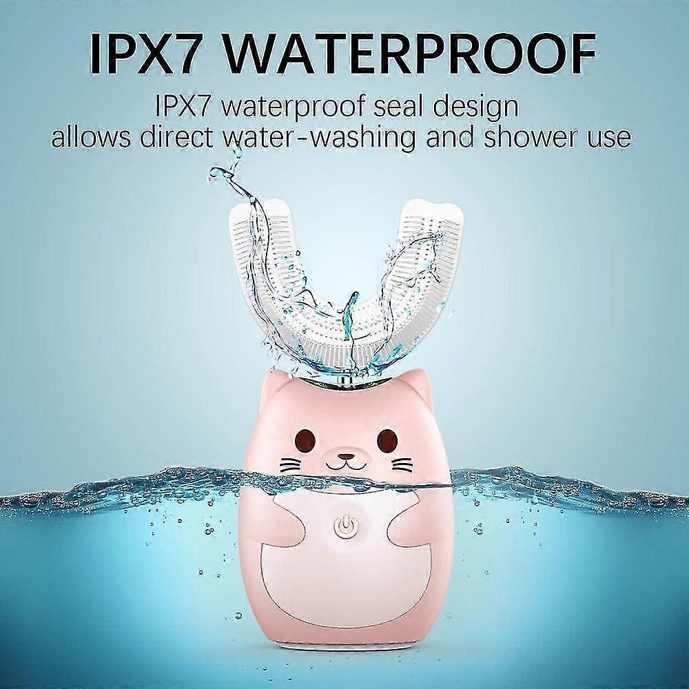 Children's Electric Toothbrush Baby Rechargeable Waterproof Automatic Intelligent Mouth Containing