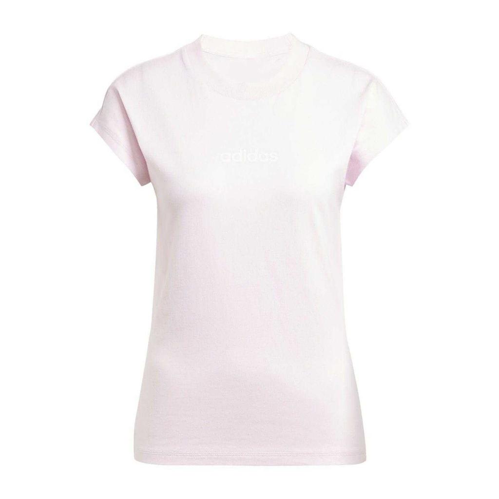 adidas Womens/Ladies Linear Cotton T-Shirt