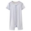 Bamboo Fiber Baby Summer Romper - Boys & Girls Short Sleeve Pajamas Air Conditioning Suit