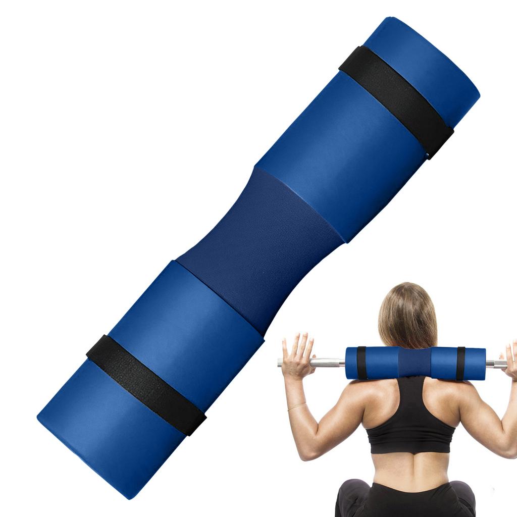 17.7-inch Thickened Barbell Foam Pad Fitness Weightlifting Squat Pad Is Non-slip Neck and Shoulder Training Cushioning Aid