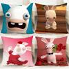 POPULAR RR-RRabbids InvasionSS Cushion Cover Comfortable Reversible Pillow Cover Ideal for Car Sofa Bedroom & Beyond