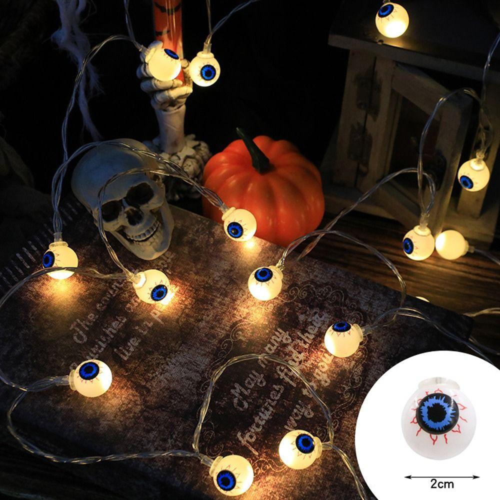 1.5m 10Led Halloween Village Pumpkin Halloween Decor Lamp Halloween Decorations for Home Bar