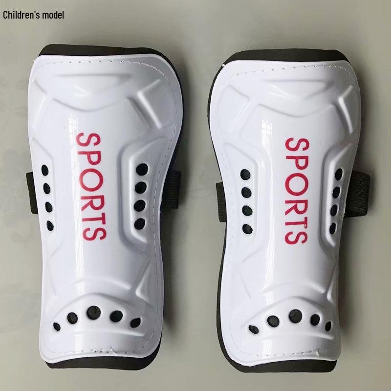 Lightweight Football Strap-On Shin Guards for Kids & Adults